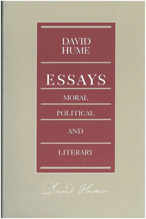 Essays: Moral, Political, and Literary