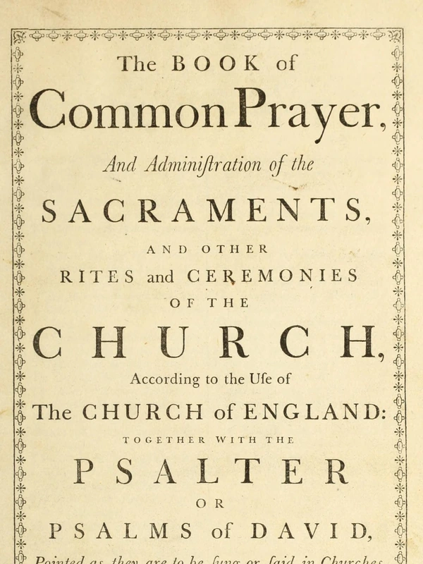 The Book of Common Prayer